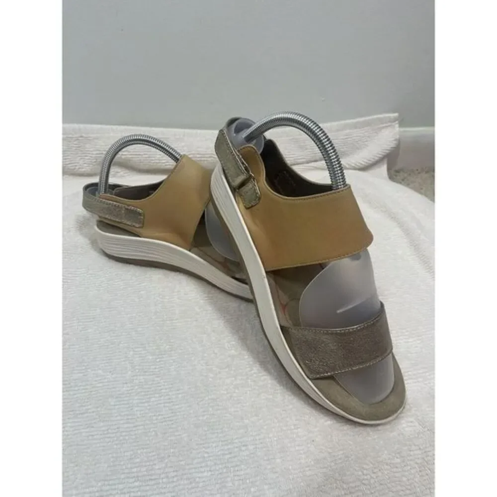 Bionica Yolanda Women’s Size 8.5 Leather Wedge Platform Slingback Comfort Sandal - Picture 3 of 16